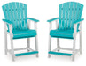 Eisely Outdoor Counter Height Bar Stool (Set of 2) - Premium Outdoor Counter Barstool from Ashley Furniture - Just $921.08! Shop now at Furniture Wholesale Plus  We are the best furniture store in Nashville, Hendersonville, Goodlettsville, Madison, Antioch, Mount Juliet, Lebanon, Gallatin, Springfield, Murfreesboro, Franklin, Brentwood