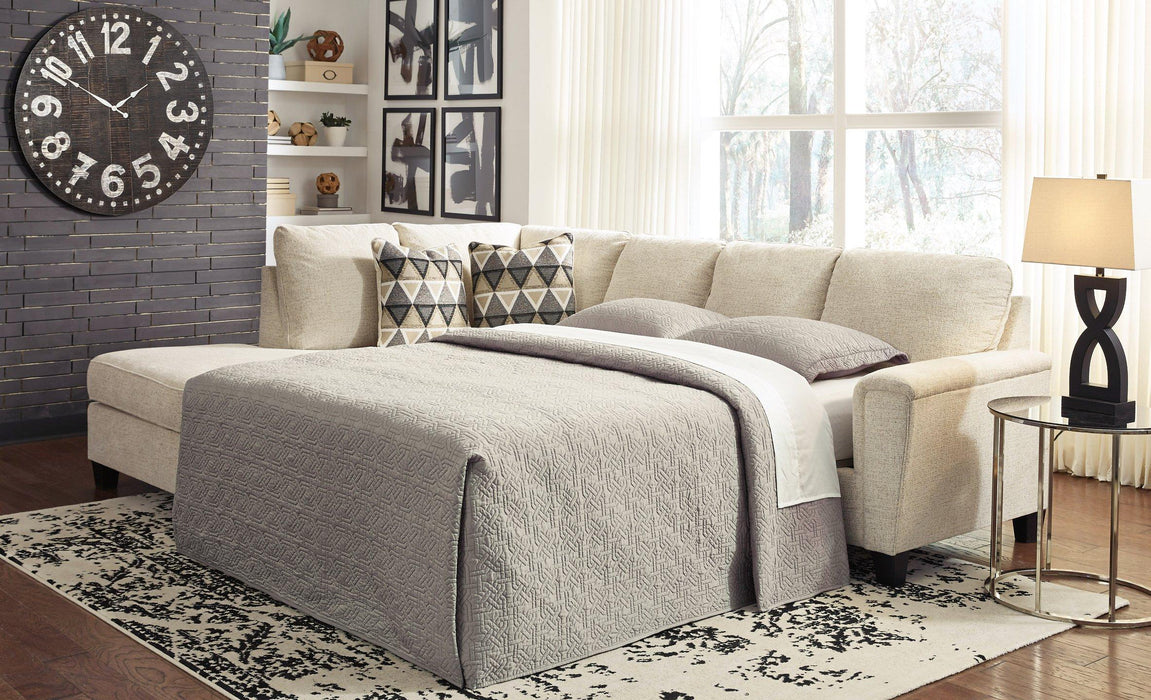 Abinger 2-Piece Sleeper Sectional with Chaise - Premium Sectional from Ashley Furniture - Just $1315.95! Shop now at Furniture Wholesale Plus  We are the best furniture store in Nashville, Hendersonville, Goodlettsville, Madison, Antioch, Mount Juliet, Lebanon, Gallatin, Springfield, Murfreesboro, Franklin, Brentwood