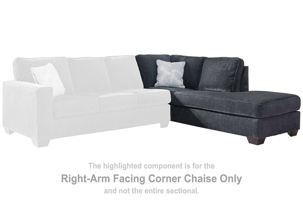 Altari 2-Piece Sleeper Sectional with Chaise - Premium Sectional from Ashley Furniture - Just $1234.74! Shop now at Furniture Wholesale Plus  We are the best furniture store in Nashville, Hendersonville, Goodlettsville, Madison, Antioch, Mount Juliet, Lebanon, Gallatin, Springfield, Murfreesboro, Franklin, Brentwood