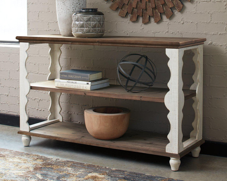 Alwyndale Sofa/Console Table - Premium Console Table from Ashley Furniture - Just $226.19! Shop now at Furniture Wholesale Plus  We are the best furniture store in Nashville, Hendersonville, Goodlettsville, Madison, Antioch, Mount Juliet, Lebanon, Gallatin, Springfield, Murfreesboro, Franklin, Brentwood