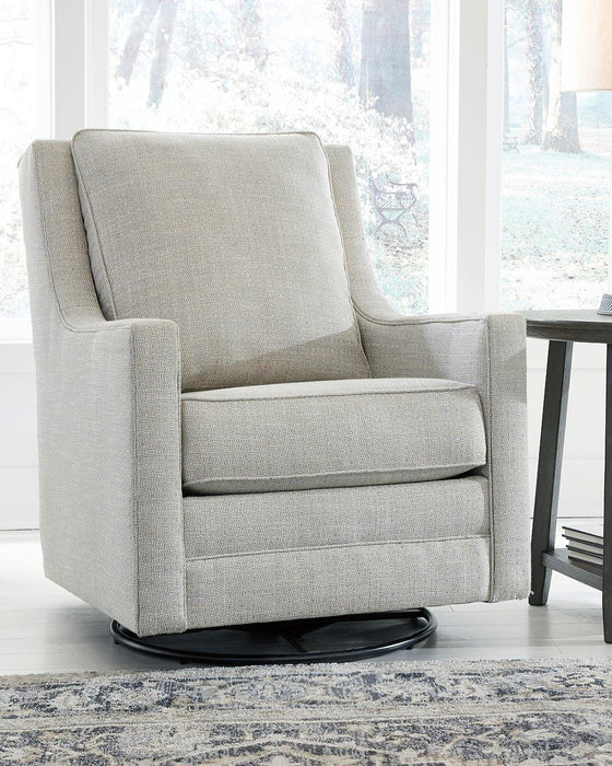 Kambria Swivel Glider Accent Chair - Premium Accent Chair from Ashley Furniture - Just $492.69! Shop now at Furniture Wholesale Plus  We are the best furniture store in Nashville, Hendersonville, Goodlettsville, Madison, Antioch, Mount Juliet, Lebanon, Gallatin, Springfield, Murfreesboro, Franklin, Brentwood