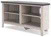 Dorrinson Corner TV Stand - Premium TV Stand from Ashley Furniture - Just $156.59! Shop now at Furniture Wholesale Plus  We are the best furniture store in Nashville, Hendersonville, Goodlettsville, Madison, Antioch, Mount Juliet, Lebanon, Gallatin, Springfield, Murfreesboro, Franklin, Brentwood