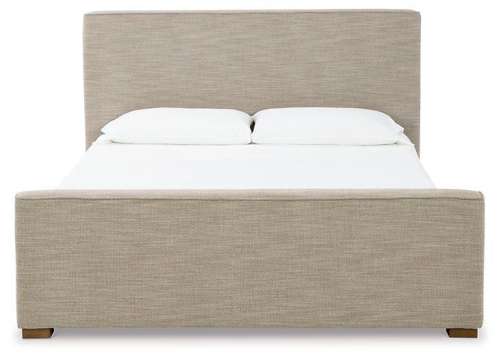 Dakmore Upholstered Bed - Premium Bed from Ashley Furniture - Just $559.09! Shop now at Furniture Wholesale Plus  We are the best furniture store in Nashville, Hendersonville, Goodlettsville, Madison, Antioch, Mount Juliet, Lebanon, Gallatin, Springfield, Murfreesboro, Franklin, Brentwood