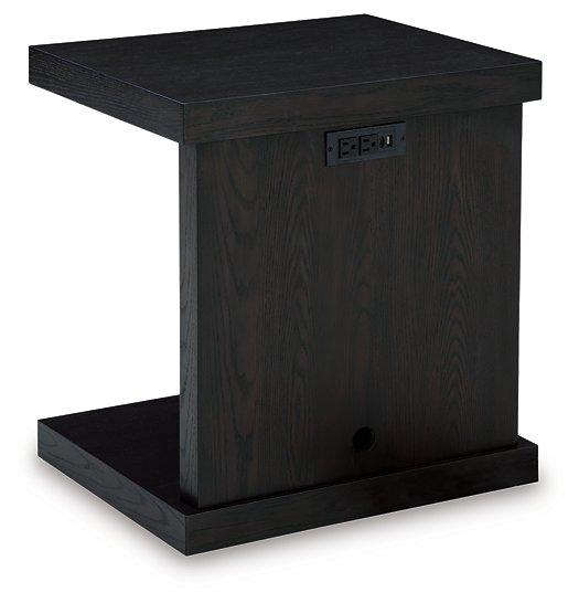 Kocomore Chairside End Table - Premium End Table from Ashley Furniture - Just $152.04! Shop now at Furniture Wholesale Plus  We are the best furniture store in Nashville, Hendersonville, Goodlettsville, Madison, Antioch, Mount Juliet, Lebanon, Gallatin, Springfield, Murfreesboro, Franklin, Brentwood