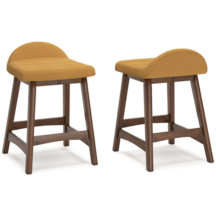 Lyncott Counter Height Bar Stool - Premium Barstool from Ashley Furniture - Just $92.51! Shop now at Furniture Wholesale Plus  We are the best furniture store in Nashville, Hendersonville, Goodlettsville, Madison, Antioch, Mount Juliet, Lebanon, Gallatin, Springfield, Murfreesboro, Franklin, Brentwood