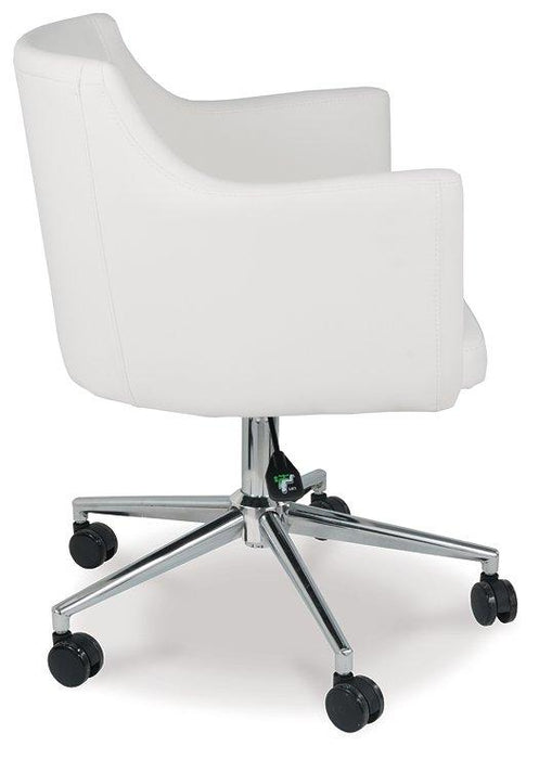 Baraga Home Office Desk Chair - Premium Desk Chair from Ashley Furniture - Just $249.38! Shop now at Furniture Wholesale Plus  We are the best furniture store in Nashville, Hendersonville, Goodlettsville, Madison, Antioch, Mount Juliet, Lebanon, Gallatin, Springfield, Murfreesboro, Franklin, Brentwood