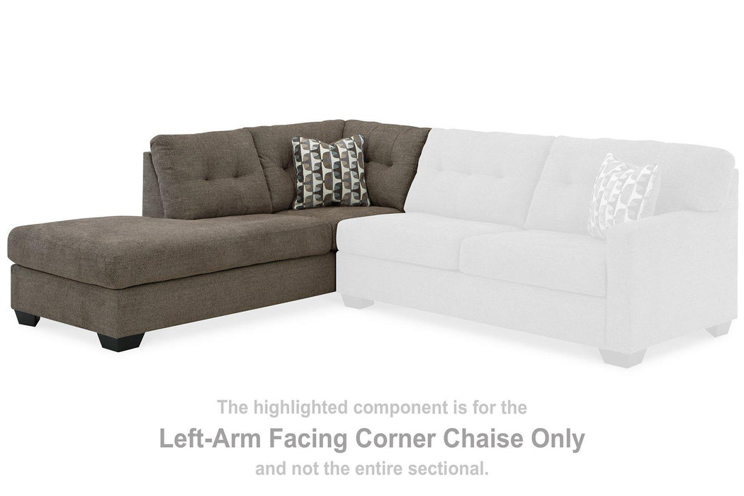 Mahoney 2-Piece Sectional with Chaise - Premium Sectional from Ashley Furniture - Just $934.62! Shop now at Furniture Wholesale Plus  We are the best furniture store in Nashville, Hendersonville, Goodlettsville, Madison, Antioch, Mount Juliet, Lebanon, Gallatin, Springfield, Murfreesboro, Franklin, Brentwood