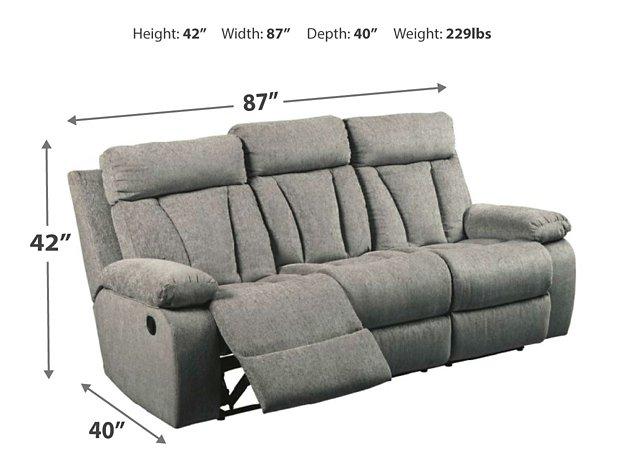 Mitchiner Reclining Sofa with Drop Down Table - Premium Sofa from Ashley Furniture - Just $855.87! Shop now at Furniture Wholesale Plus  We are the best furniture store in Nashville, Hendersonville, Goodlettsville, Madison, Antioch, Mount Juliet, Lebanon, Gallatin, Springfield, Murfreesboro, Franklin, Brentwood