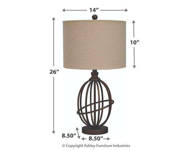 Manasa Lamp Set - Premium Table Lamp Set from Ashley Furniture - Just $124.01! Shop now at Furniture Wholesale Plus  We are the best furniture store in Nashville, Hendersonville, Goodlettsville, Madison, Antioch, Mount Juliet, Lebanon, Gallatin, Springfield, Murfreesboro, Franklin, Brentwood