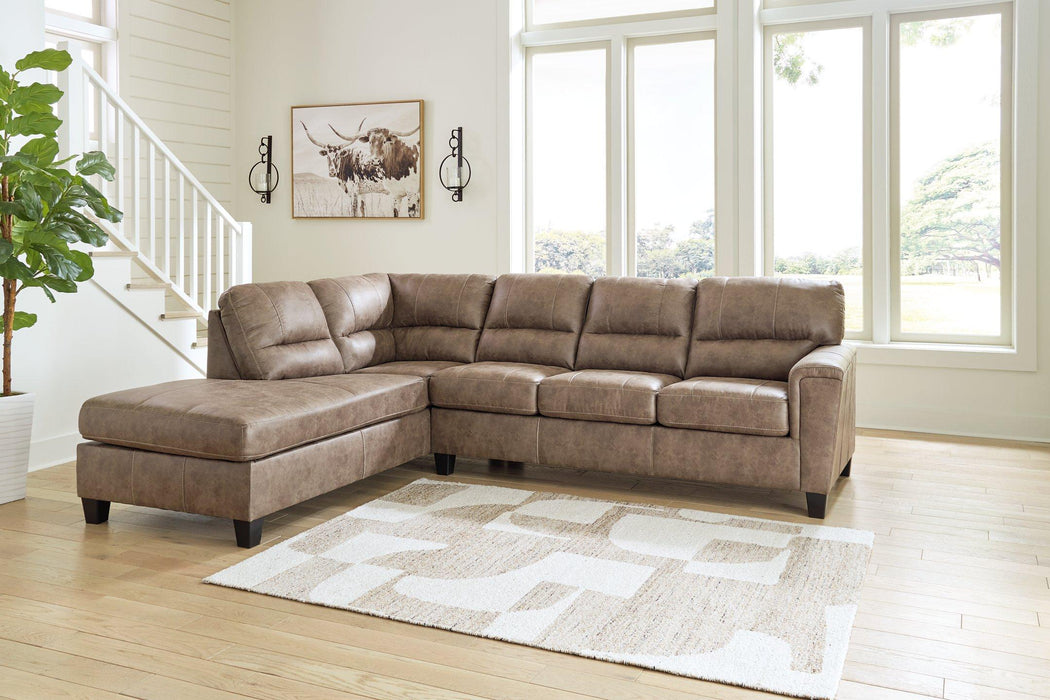 Navi 2-Piece Sectional Sofa Chaise - Premium Sectional from Ashley Furniture - Just $1044.08! Shop now at Furniture Wholesale Plus  We are the best furniture store in Nashville, Hendersonville, Goodlettsville, Madison, Antioch, Mount Juliet, Lebanon, Gallatin, Springfield, Murfreesboro, Franklin, Brentwood