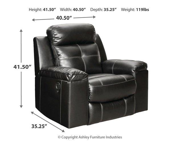 Kempten Recliner - Premium Recliner from Ashley Furniture - Just $600.71! Shop now at Furniture Wholesale Plus  We are the best furniture store in Nashville, Hendersonville, Goodlettsville, Madison, Antioch, Mount Juliet, Lebanon, Gallatin, Springfield, Murfreesboro, Franklin, Brentwood