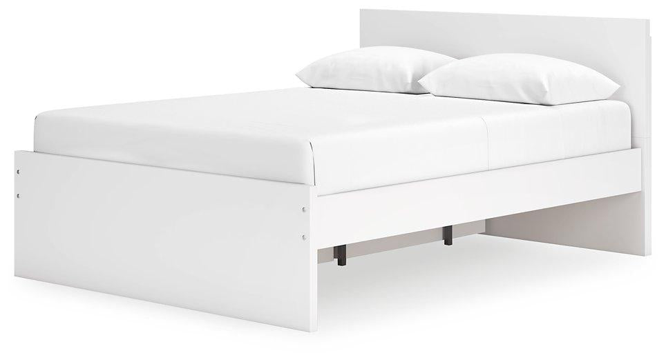 Onita Panel Bed with 1 Side Storage - Premium Bed from Ashley Furniture - Just $390.41! Shop now at Furniture Wholesale Plus  We are the best furniture store in Nashville, Hendersonville, Goodlettsville, Madison, Antioch, Mount Juliet, Lebanon, Gallatin, Springfield, Murfreesboro, Franklin, Brentwood