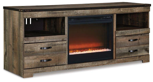 Trinell 63" TV Stand with Electric Fireplace - Premium TV Stand from Ashley Furniture - Just $603.35! Shop now at Furniture Wholesale Plus  We are the best furniture store in Nashville, Hendersonville, Goodlettsville, Madison, Antioch, Mount Juliet, Lebanon, Gallatin, Springfield, Murfreesboro, Franklin, Brentwood