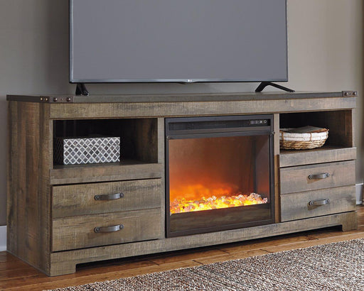 Trinell 63" TV Stand with Electric Fireplace - Premium TV Stand from Ashley Furniture - Just $603.35! Shop now at Furniture Wholesale Plus  We are the best furniture store in Nashville, Hendersonville, Goodlettsville, Madison, Antioch, Mount Juliet, Lebanon, Gallatin, Springfield, Murfreesboro, Franklin, Brentwood