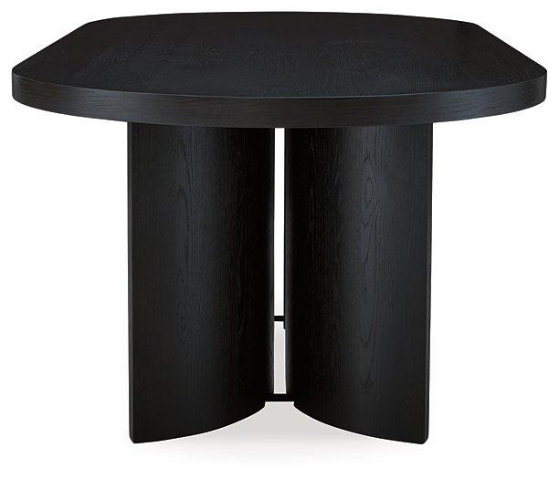 Rowanbeck Dining Table - Premium Dining Table from Ashley Furniture - Just $579.20! Shop now at Furniture Wholesale Plus  We are the best furniture store in Nashville, Hendersonville, Goodlettsville, Madison, Antioch, Mount Juliet, Lebanon, Gallatin, Springfield, Murfreesboro, Franklin, Brentwood