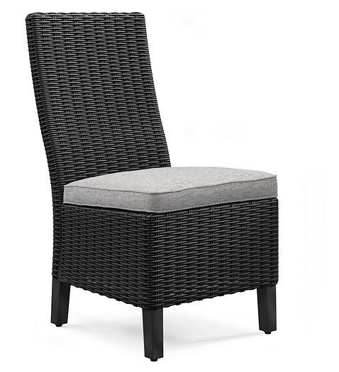 Beachcroft Outdoor Side Chair with Cushion (Set of 2) - Premium Outdoor Dining Chair from Ashley Furniture - Just $624.13! Shop now at Furniture Wholesale Plus  We are the best furniture store in Nashville, Hendersonville, Goodlettsville, Madison, Antioch, Mount Juliet, Lebanon, Gallatin, Springfield, Murfreesboro, Franklin, Brentwood