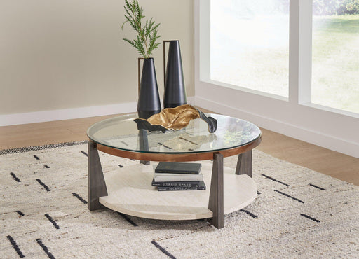 Frazwa Coffee Table - Premium Cocktail Table from Ashley Furniture - Just $226.19! Shop now at Furniture Wholesale Plus  We are the best furniture store in Nashville, Hendersonville, Goodlettsville, Madison, Antioch, Mount Juliet, Lebanon, Gallatin, Springfield, Murfreesboro, Franklin, Brentwood