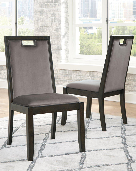 Hyndell Dining Chair - Premium Dining Chair from Ashley Furniture - Just $108.60! Shop now at Furniture Wholesale Plus  We are the best furniture store in Nashville, Hendersonville, Goodlettsville, Madison, Antioch, Mount Juliet, Lebanon, Gallatin, Springfield, Murfreesboro, Franklin, Brentwood