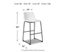 Centiar Pub Height Bar Stool - Premium Barstool from Ashley Furniture - Just $104.58! Shop now at Furniture Wholesale Plus  We are the best furniture store in Nashville, Hendersonville, Goodlettsville, Madison, Antioch, Mount Juliet, Lebanon, Gallatin, Springfield, Murfreesboro, Franklin, Brentwood