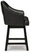 Tallenger Counter Height Bar Stool - Premium Barstool from Ashley Furniture - Just $154.86! Shop now at Furniture Wholesale Plus  We are the best furniture store in Nashville, Hendersonville, Goodlettsville, Madison, Antioch, Mount Juliet, Lebanon, Gallatin, Springfield, Murfreesboro, Franklin, Brentwood