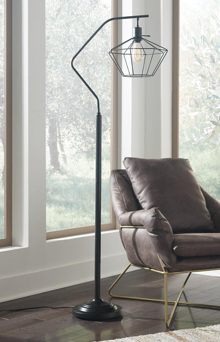 Makeika Floor Lamp - Premium Floor Lamp from Ashley Furniture - Just $99.08! Shop now at Furniture Wholesale Plus  We are the best furniture store in Nashville, Hendersonville, Goodlettsville, Madison, Antioch, Mount Juliet, Lebanon, Gallatin, Springfield, Murfreesboro, Franklin, Brentwood