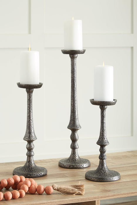 Eravell Candle Holder (Set of 3) - Premium Candle Holder from Ashley Furniture - Just $70.83! Shop now at Furniture Wholesale Plus  We are the best furniture store in Nashville, Hendersonville, Goodlettsville, Madison, Antioch, Mount Juliet, Lebanon, Gallatin, Springfield, Murfreesboro, Franklin, Brentwood