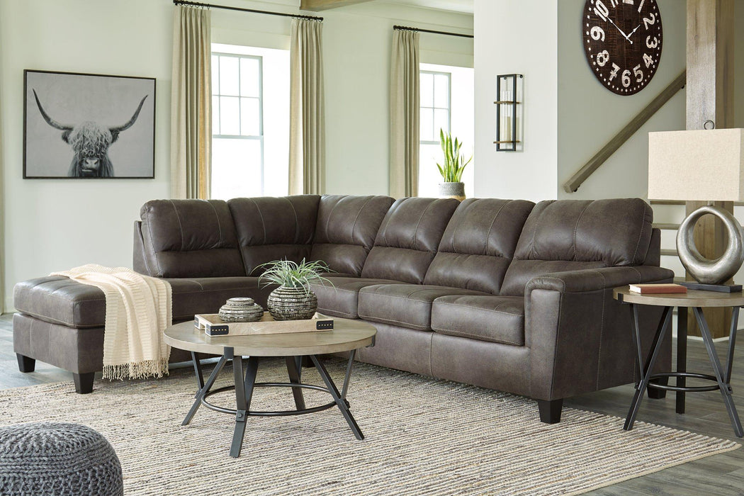 Navi 2-Piece Sectional with Chaise - Premium Sectional from Ashley Furniture - Just $1044.08! Shop now at Furniture Wholesale Plus  We are the best furniture store in Nashville, Hendersonville, Goodlettsville, Madison, Antioch, Mount Juliet, Lebanon, Gallatin, Springfield, Murfreesboro, Franklin, Brentwood