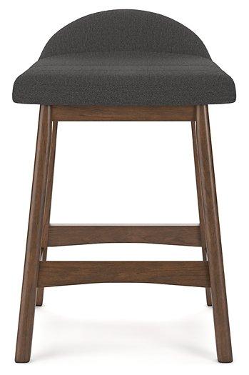 Lyncott Counter Height Bar Stool - Premium Barstool from Ashley Furniture - Just $92.51! Shop now at Furniture Wholesale Plus  We are the best furniture store in Nashville, Hendersonville, Goodlettsville, Madison, Antioch, Mount Juliet, Lebanon, Gallatin, Springfield, Murfreesboro, Franklin, Brentwood