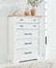 Ashbryn Chest of Drawers - Premium Chest from Ashley Furniture - Just $663.66! Shop now at Furniture Wholesale Plus  We are the best furniture store in Nashville, Hendersonville, Goodlettsville, Madison, Antioch, Mount Juliet, Lebanon, Gallatin, Springfield, Murfreesboro, Franklin, Brentwood