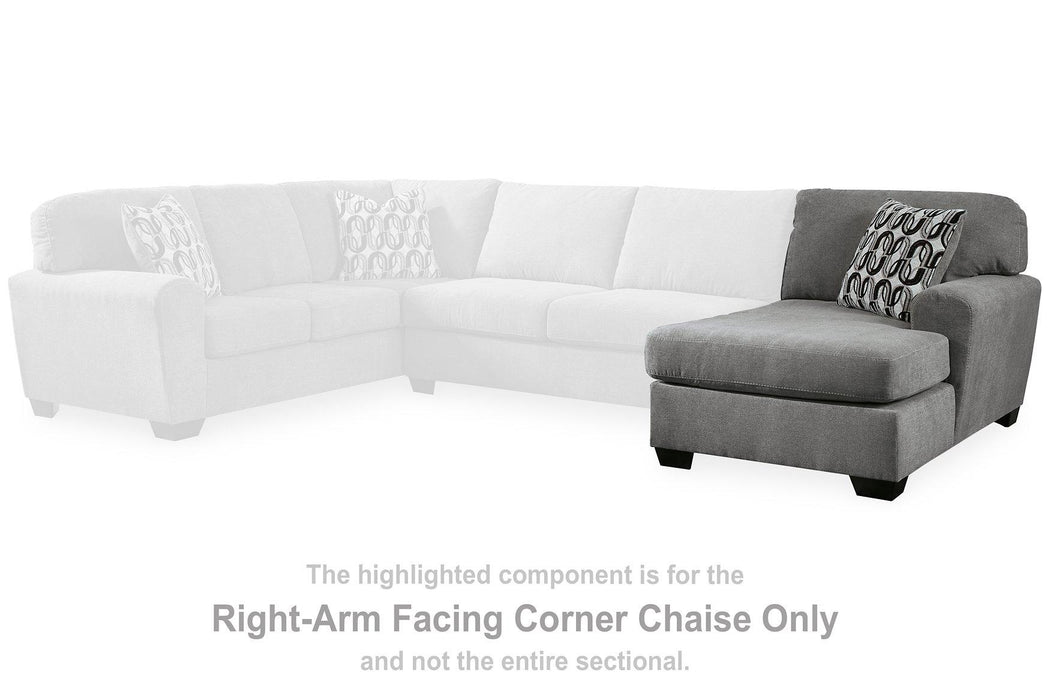 Birkdale Court Sectional with Chaise - Premium Sectional from Ashley Furniture - Just $1137.94! Shop now at Furniture Wholesale Plus  We are the best furniture store in Nashville, Hendersonville, Goodlettsville, Madison, Antioch, Mount Juliet, Lebanon, Gallatin, Springfield, Murfreesboro, Franklin, Brentwood