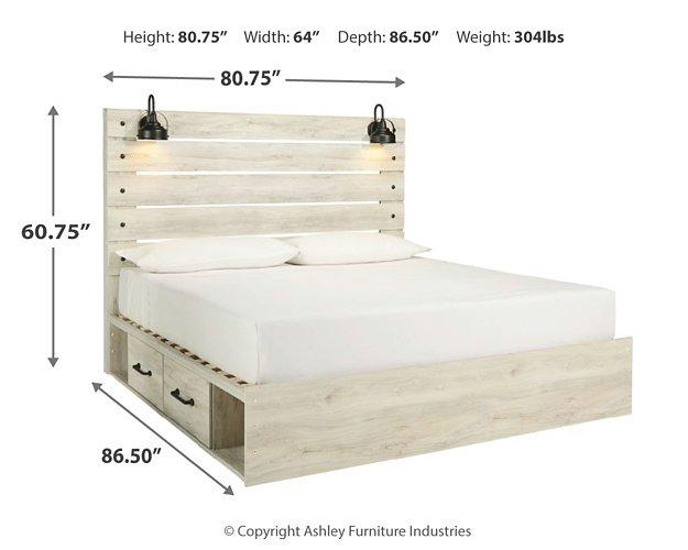 Cambeck Bed with 4 Storage Drawers - Premium Bed from Ashley Furniture - Just $782.35! Shop now at Furniture Wholesale Plus  We are the best furniture store in Nashville, Hendersonville, Goodlettsville, Madison, Antioch, Mount Juliet, Lebanon, Gallatin, Springfield, Murfreesboro, Franklin, Brentwood