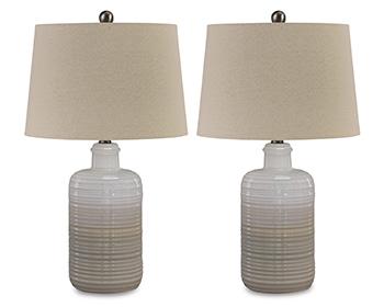 Marnina Table Lamp (Set of 2) - Premium Table Lamp Pair from Ashley Furniture - Just $116.73! Shop now at Furniture Wholesale Plus  We are the best furniture store in Nashville, Hendersonville, Goodlettsville, Madison, Antioch, Mount Juliet, Lebanon, Gallatin, Springfield, Murfreesboro, Franklin, Brentwood