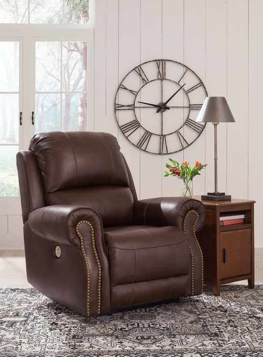 Freyeburg Power Recliner - Premium Recliner from Ashley Furniture - Just $794.90! Shop now at Furniture Wholesale Plus  We are the best furniture store in Nashville, Hendersonville, Goodlettsville, Madison, Antioch, Mount Juliet, Lebanon, Gallatin, Springfield, Murfreesboro, Franklin, Brentwood