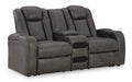 Fyne-Dyme Power Reclining Loveseat with Console - Premium Loveseat from Ashley Furniture - Just $1279.10! Shop now at Furniture Wholesale Plus  We are the best furniture store in Nashville, Hendersonville, Goodlettsville, Madison, Antioch, Mount Juliet, Lebanon, Gallatin, Springfield, Murfreesboro, Franklin, Brentwood