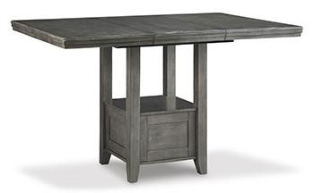 Hallanden Counter Height Dining Extension Table - Premium Counter Height Table from Ashley Furniture - Just $372.06! Shop now at Furniture Wholesale Plus  We are the best furniture store in Nashville, Hendersonville, Goodlettsville, Madison, Antioch, Mount Juliet, Lebanon, Gallatin, Springfield, Murfreesboro, Franklin, Brentwood