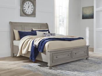 Lettner Bed with 2 Storage Drawers - Premium Bed from Ashley Furniture - Just $1013.61! Shop now at Furniture Wholesale Plus  We are the best furniture store in Nashville, Hendersonville, Goodlettsville, Madison, Antioch, Mount Juliet, Lebanon, Gallatin, Springfield, Murfreesboro, Franklin, Brentwood