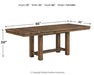 Moriville Dining Extension Table - Premium Dining Table from Ashley Furniture - Just $621.44! Shop now at Furniture Wholesale Plus  We are the best furniture store in Nashville, Hendersonville, Goodlettsville, Madison, Antioch, Mount Juliet, Lebanon, Gallatin, Springfield, Murfreesboro, Franklin, Brentwood