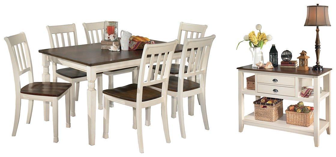 Whitesburg Dining Set - Premium Dining Room Set from Ashley Furniture - Just $599.34! Shop now at Furniture Wholesale Plus  We are the best furniture store in Nashville, Hendersonville, Goodlettsville, Madison, Antioch, Mount Juliet, Lebanon, Gallatin, Springfield, Murfreesboro, Franklin, Brentwood