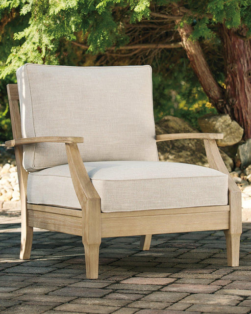 Clare View Lounge Chair with Cushion - Premium Outdoor Seating from Ashley Furniture - Just $466.54! Shop now at Furniture Wholesale Plus  We are the best furniture store in Nashville, Hendersonville, Goodlettsville, Madison, Antioch, Mount Juliet, Lebanon, Gallatin, Springfield, Murfreesboro, Franklin, Brentwood