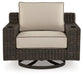 Coastline Bay Outdoor Swivel Lounge with Cushion - Premium Outdoor Seating from Ashley Furniture - Just $711.93! Shop now at Furniture Wholesale Plus  We are the best furniture store in Nashville, Hendersonville, Goodlettsville, Madison, Antioch, Mount Juliet, Lebanon, Gallatin, Springfield, Murfreesboro, Franklin, Brentwood