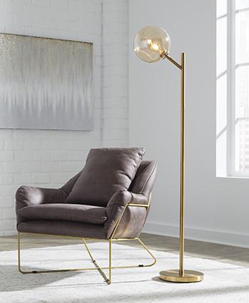 Abanson Floor Lamp - Premium Floor Lamp from Ashley Furniture - Just $88.49! Shop now at Furniture Wholesale Plus  We are the best furniture store in Nashville, Hendersonville, Goodlettsville, Madison, Antioch, Mount Juliet, Lebanon, Gallatin, Springfield, Murfreesboro, Franklin, Brentwood