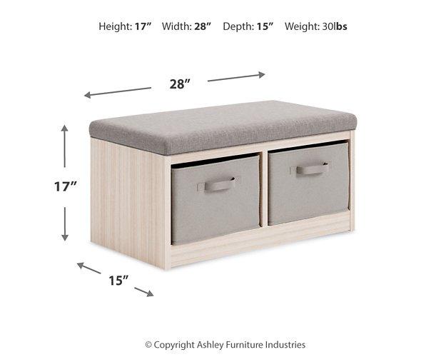 Blariden Storage Bench - Premium Bench from Ashley Furniture - Just $109.67! Shop now at Furniture Wholesale Plus  We are the best furniture store in Nashville, Hendersonville, Goodlettsville, Madison, Antioch, Mount Juliet, Lebanon, Gallatin, Springfield, Murfreesboro, Franklin, Brentwood