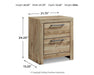 Hyanna Nightstand - Premium Nightstand from Ashley Furniture - Just $203.13! Shop now at Furniture Wholesale Plus  We are the best furniture store in Nashville, Hendersonville, Goodlettsville, Madison, Antioch, Mount Juliet, Lebanon, Gallatin, Springfield, Murfreesboro, Franklin, Brentwood