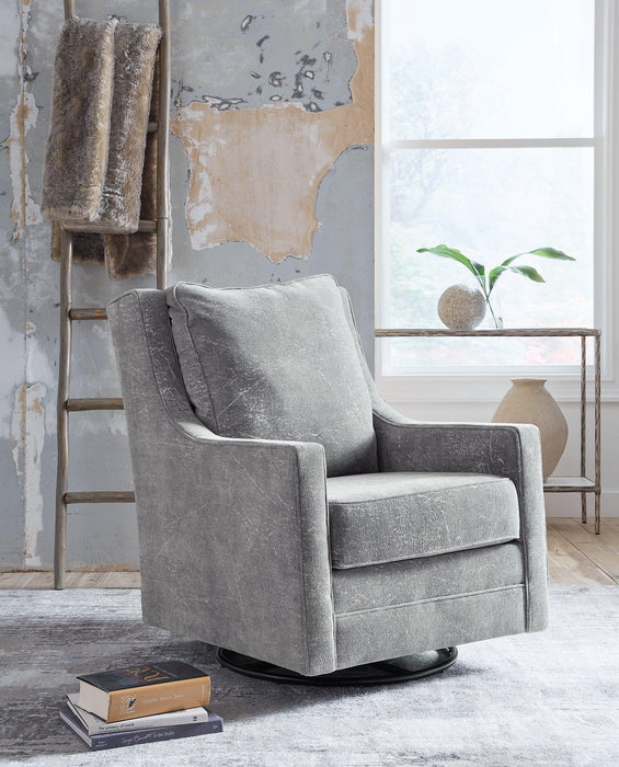 Kambria Swivel Glider Accent Chair - Premium Accent Chair from Ashley Furniture - Just $492.69! Shop now at Furniture Wholesale Plus  We are the best furniture store in Nashville, Hendersonville, Goodlettsville, Madison, Antioch, Mount Juliet, Lebanon, Gallatin, Springfield, Murfreesboro, Franklin, Brentwood