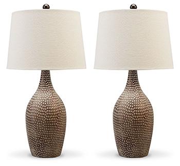 Laelman Table Lamp (Set of 2) - Premium Table Lamp Pair from Ashley Furniture - Just $125.56! Shop now at Furniture Wholesale Plus  We are the best furniture store in Nashville, Hendersonville, Goodlettsville, Madison, Antioch, Mount Juliet, Lebanon, Gallatin, Springfield, Murfreesboro, Franklin, Brentwood