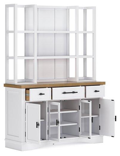 Ashbryn Dining Server and Hutch - Premium Server from Ashley Furniture - Just $1035.73! Shop now at Furniture Wholesale Plus  We are the best furniture store in Nashville, Hendersonville, Goodlettsville, Madison, Antioch, Mount Juliet, Lebanon, Gallatin, Springfield, Murfreesboro, Franklin, Brentwood