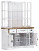 Ashbryn Dining Server and Hutch - Premium Server from Ashley Furniture - Just $1035.73! Shop now at Furniture Wholesale Plus  We are the best furniture store in Nashville, Hendersonville, Goodlettsville, Madison, Antioch, Mount Juliet, Lebanon, Gallatin, Springfield, Murfreesboro, Franklin, Brentwood