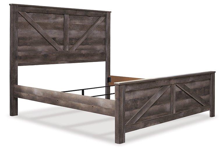 Wynnlow Crossbuck Bed - Premium Bed from Ashley Furniture - Just $243.35! Shop now at Furniture Wholesale Plus  We are the best furniture store in Nashville, Hendersonville, Goodlettsville, Madison, Antioch, Mount Juliet, Lebanon, Gallatin, Springfield, Murfreesboro, Franklin, Brentwood