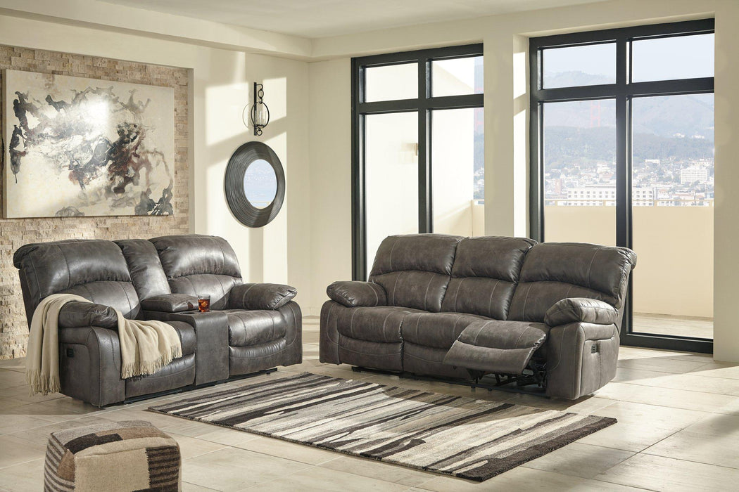 Dunwell Power Reclining Sofa - Premium Sofa from Ashley Furniture - Just $1295.46! Shop now at Furniture Wholesale Plus  We are the best furniture store in Nashville, Hendersonville, Goodlettsville, Madison, Antioch, Mount Juliet, Lebanon, Gallatin, Springfield, Murfreesboro, Franklin, Brentwood