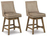 Tallenger Counter Height Bar Stool - Premium Barstool from Ashley Furniture - Just $154.86! Shop now at Furniture Wholesale Plus  We are the best furniture store in Nashville, Hendersonville, Goodlettsville, Madison, Antioch, Mount Juliet, Lebanon, Gallatin, Springfield, Murfreesboro, Franklin, Brentwood